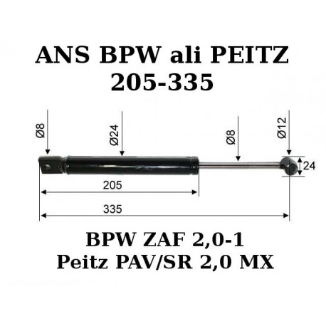ANS-BPW-PEITZ-205-335 amortizer