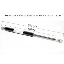 AL-KO 161S, 251S (800N) - amortizer ročne zavore