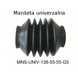 Manšeta Univerzalna DIM-136-55-55-G5