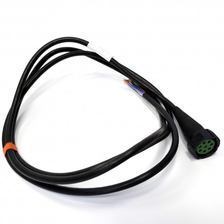Priključni kabel 8-polni levi, dolžine2m, Aspock (zeleni)