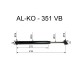 AL-KO 351VB amortizer naletnega sistema