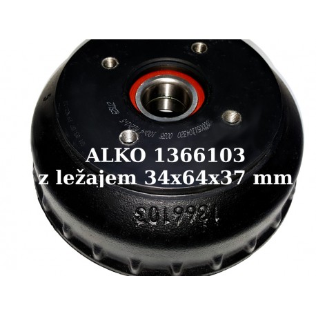 Zavorni boben ALKO 1366103, 200x50, 4x100, ležaj 34x64x37