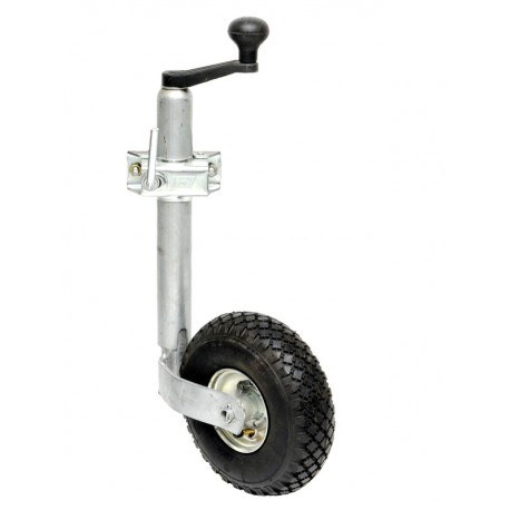 PKO-Z-48-150_260x85, podporno kolo z objemko in zračnico, za breme do 150 kg