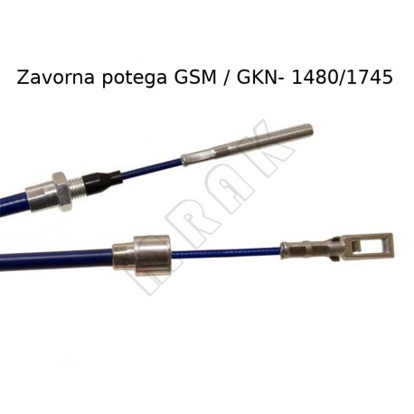 Zavorna potega GSM / GKN- 1480/1745